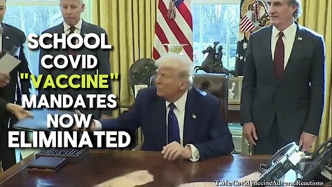 Trump Signed Executive Order to Remove Funding of Any School That Gives a Covid "Vaccine" Mandate