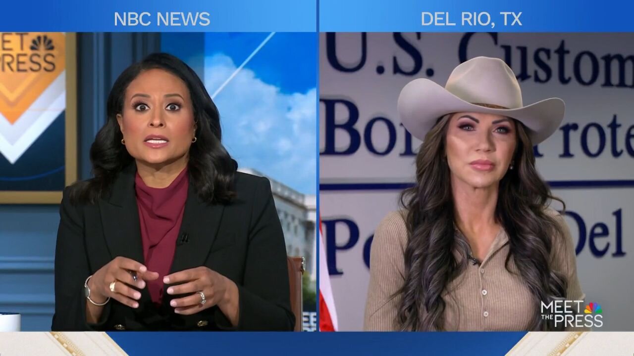 Kristi Noem Schools NBC Host Kristen Welker For Asking If Legal Immigrants Should Fear Deportation