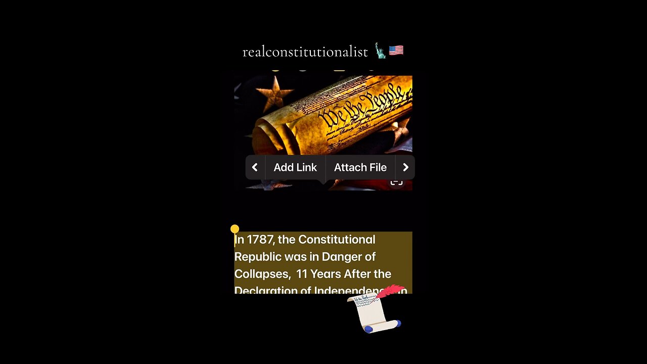 🗽 The Advent of “The Constiturion of the Republc of the United States of America” 🗽