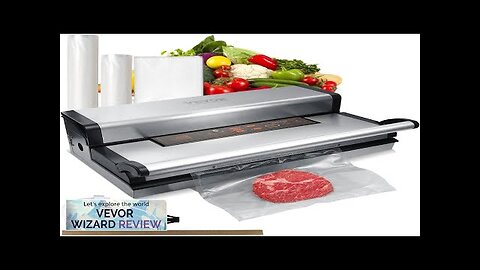 VEVOR Vacuum Sealer Machine 95Kpa 350W Powerful Dual Pump and Dual Sealing Review