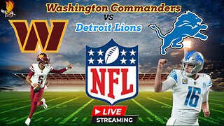 Washington Commanders Vs Detroit Lions DIVISIONAL PLAYOFFS LIVE Watch Party