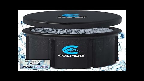 Colplay XL Large Portable Ice Bath Tub for Athletes 35.5" x 29.5" Review