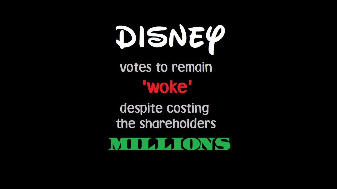 Disney votes to remain 'Woke'