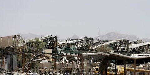 Damage at airport after Israel strikes Houthi rebels in Yemen's capital