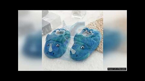 Toddler Boy Girl Shoes Cartoon Animal Slippers Review