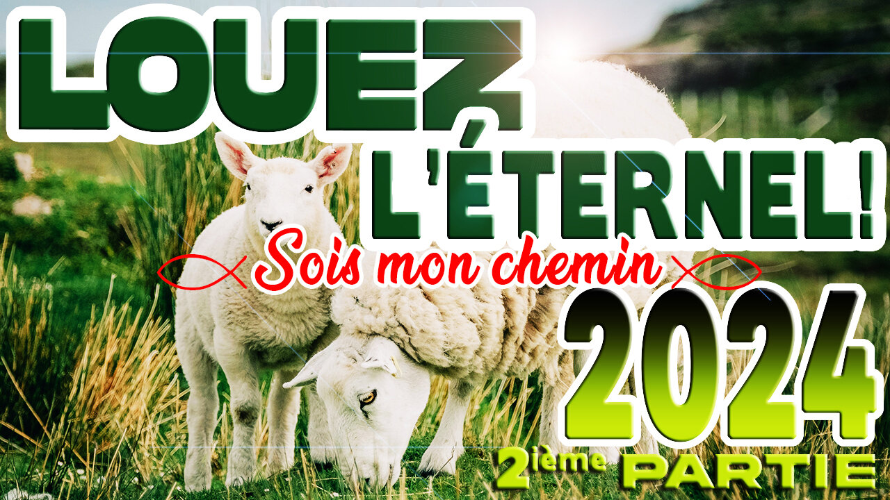 TRΓS BEAU CHANT CHRΓTIEN QUI NOUS MONTRE LA VOIE!:πππ - SOIS MON CHEMIN - πππ #louange2025 #louange