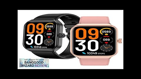 T56 1.91inch HD Screen Dual Mode bluetooth Call Heart Rate Blood Pressure Review