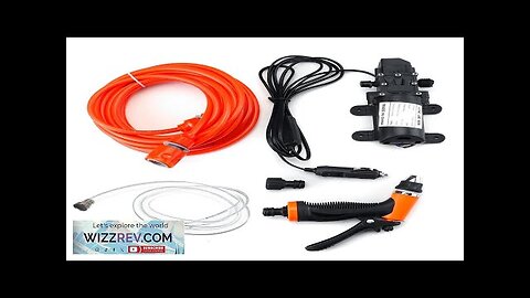 12V 130PSI Pressure Washer Water Pump High Pressure Diaphragm Self Priming Water Review