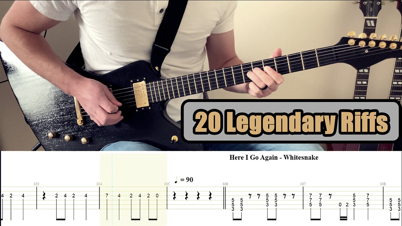 20 Easy Guitar Riffs (With Tab)