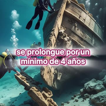 Un antiguo naufragio de hace 2600 años fue recuperado por buceadores.