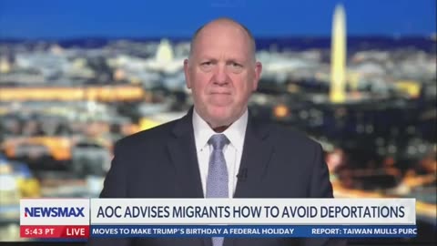 Tom Homan goes SCORCHED EARTH on AOC in epic rant