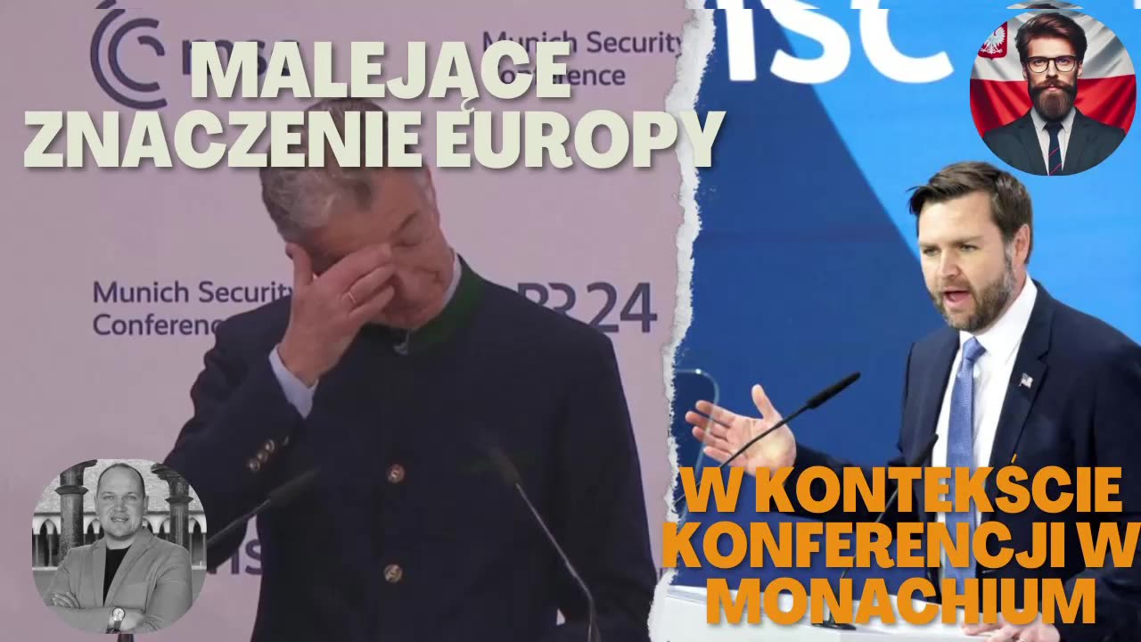 "X" Space: "Malejące znaczenie Europy, konferencja w Monachium" - Roman Majewski, Mariusz Skrobała