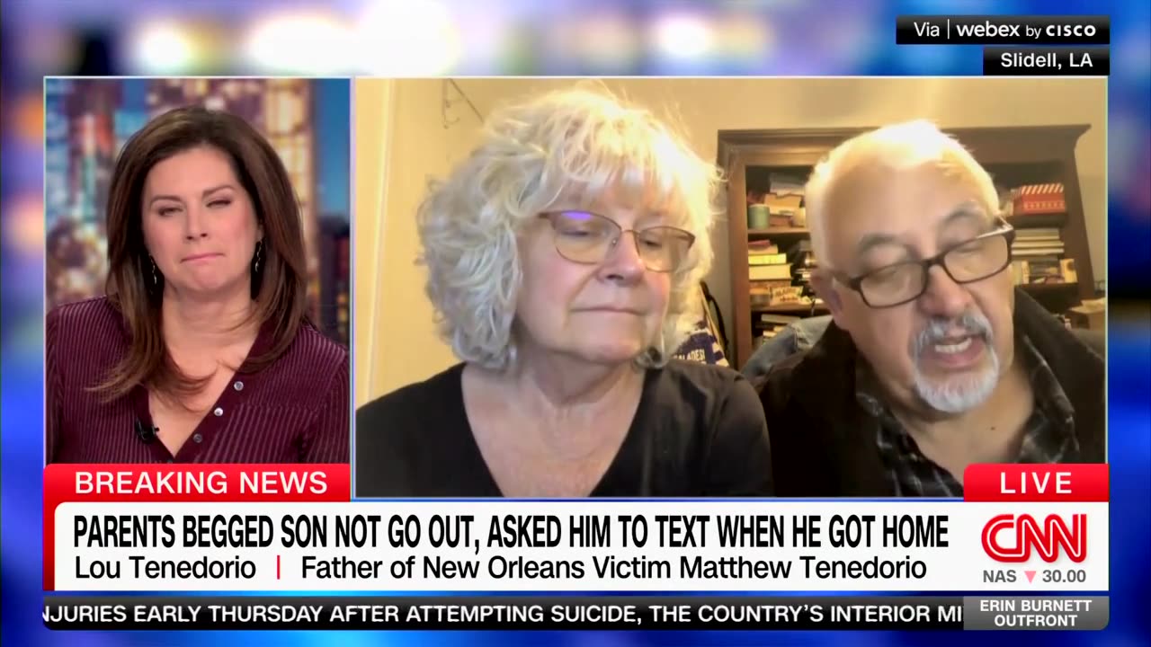 Parents Of New Orleans Attack Victim Recall Final Moments With Son, Break Down In Tears