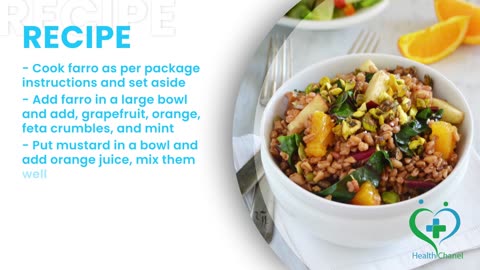 Did you know about Farro and Citrus Salad? #salad #food