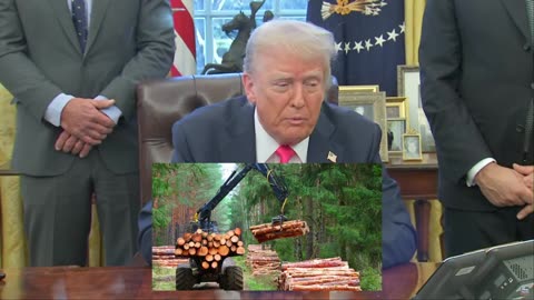 Trump signed an EO terminating all regulations that delay timber lumber