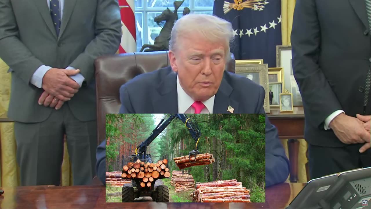 Trump signed an EO terminating all regulations that delay timber lumber