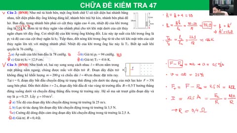 BUỔI 48 : XỬ LÍ SỐ LIỆU TRONG THÍ NGHIỆM