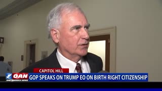 GOP Speaks On Trump EO On Birthright Citizenship