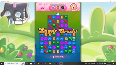 Candy Crush Saga Record (Level 653)