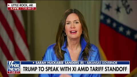 Trump is not a president who will be pushed around: Sarah Huckabee Sanders