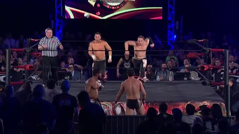 reDRagon vs The Young Bucks - ROH 13th Anniversary Show (2015)
