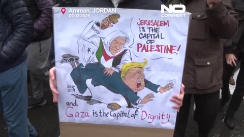 NOTIZIE DAL MONDO Giordania,manifestazione ad Amman contro le proposte di Trump per Gaza.I giordani hanno protestato venerdì contro la proposta del presidente statunitense Donald Trump di sfollare la maggior parte della popolazione della Striscia di Gaza