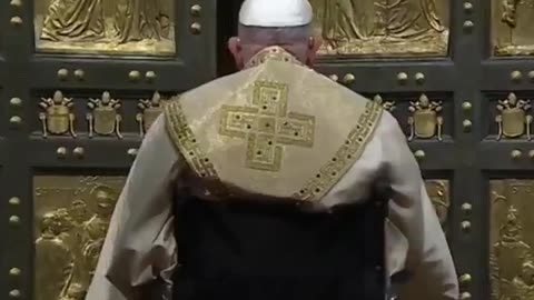 Pope Francis opens Holy Doors (Sacred Portal), marking the start of the 2025 Jubilee