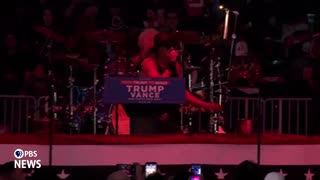 Kid Rock performs at Trump 'victory rally' on eve of Inauguration Day