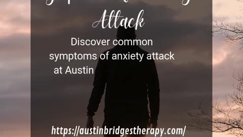 Symptoms of Anxiety Attack