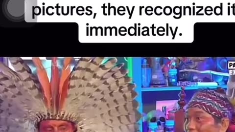 Indigenous Brazilians From The Amazon’s Hear The Word Alien..