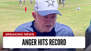 Fans Anger With Jerry Jones Hits All Time Record