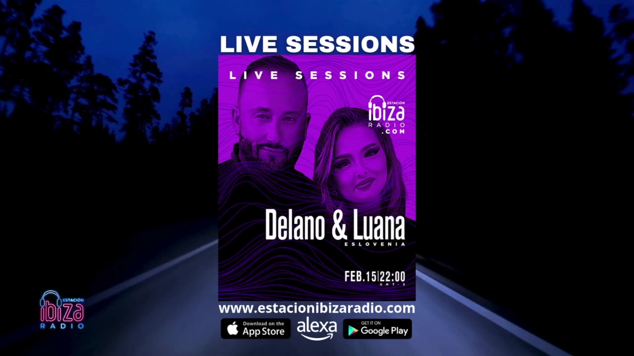 Delano & Luana Live Sessions Sabado 15 febrero 2025