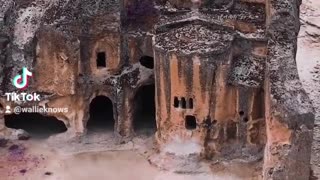 Melted building