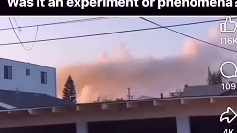 Mysterious Explosions in the Clouds Over Central LA