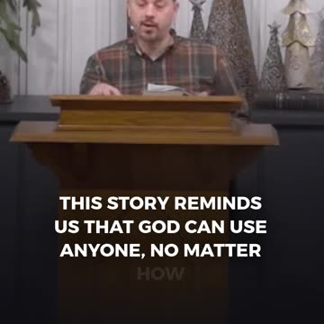 God Uses the Ordinary for Extraordinary Purpose