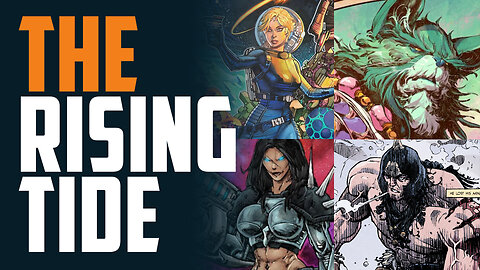 The RISING TIDE of Indie Comics! Bloodrik | Veil | Kit Carter + Hellzone Promo!