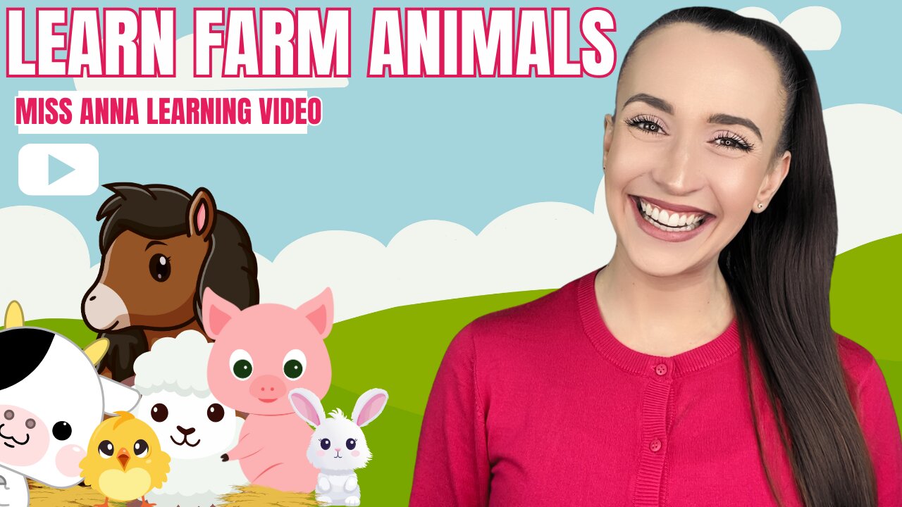 Learn Farm Animals - Baby & Toddler Learning Video - Animal Sounds, Sign Language, Songs & More!