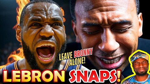 "F*CK THAT!" CRYBABY Lebron James CUSSES OUT Stephen A Smith! BULLY'S Him Into GROVELING APOLOGY!