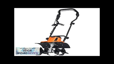 VEVOR 10 Amp Electric Tiller 14" Tilling Width 3.94" Tilling Depth Corded Review