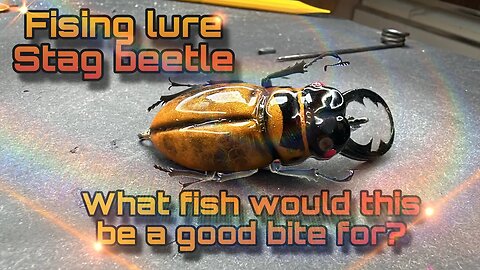 Fising lure Stag beetle