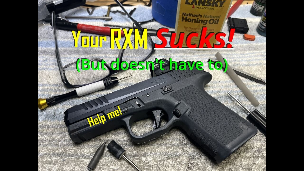 Your Ruger RXM Sucks: BUT it doesn't HAVE to! (With Bonus Mod)