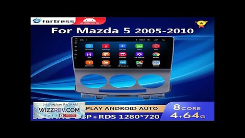 2 din For MAZDA 5 2005 2006 2007 2008 2009 2010 old Review