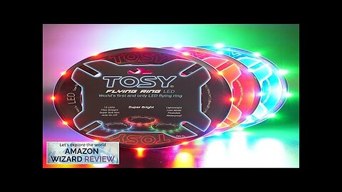 TOSY Flying Ring 12 LEDs Super Bright Soft Auto Light Up Review