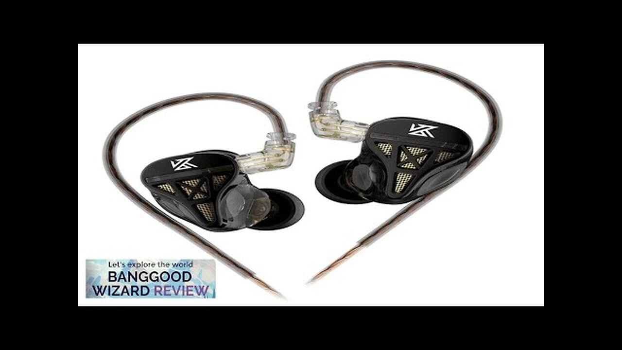 KZ DQS Wired Earphone Deep Bass Earbuds 3.5mm Jack In-ear Earbuds HiFi Review