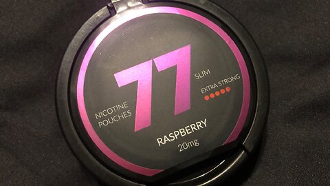 77 Raspberry Nicotine Pouches Review