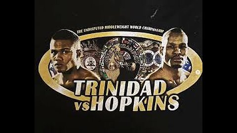 Bernard Hopkins vs Felix Trinidad + full ppv Sep 29 2001 MSG, NY, NY