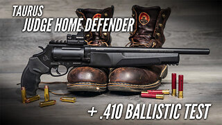 Taurus Judge Home Defender + .410 Ballistic Test