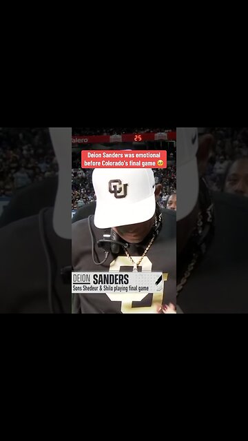 Coach Prime’s last game with Shedeur, Shilo and Travis Hunter 🥺