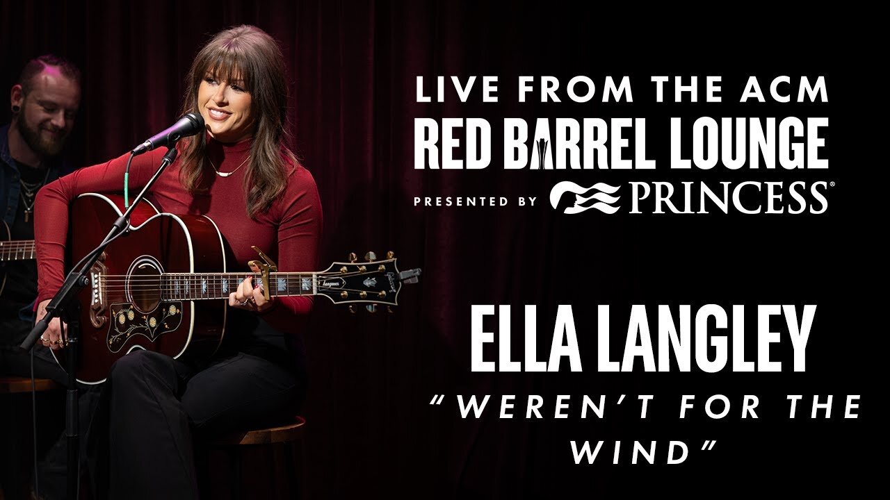 Ella Langley - "weren't for the wind," Live From the ACM Red Barrel Lounge