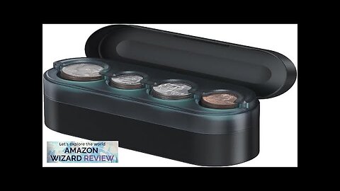 HALOBLK Larger-Capacity Coin Holder for Car Change Holder Organizer Compatible with Most Review